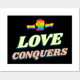 Love conquers Posters and Art